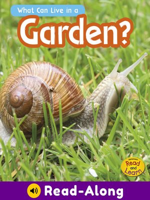 cover image of What Can Live in the Garden?